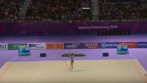 Klasemen Perolehan Medali Cabang Senam Asian Games 2018