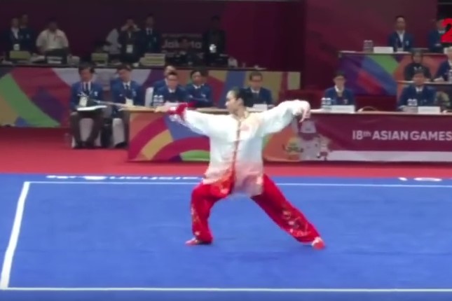 Klasemen Perolehan Medali Cabang Wushu Asian Games 2018
